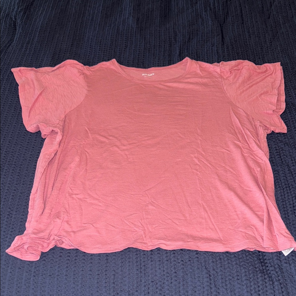 Old Navy Pink Short Sleeve Tee